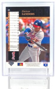 1994 UD Electric Diamond Deion Sanders #85 (2)