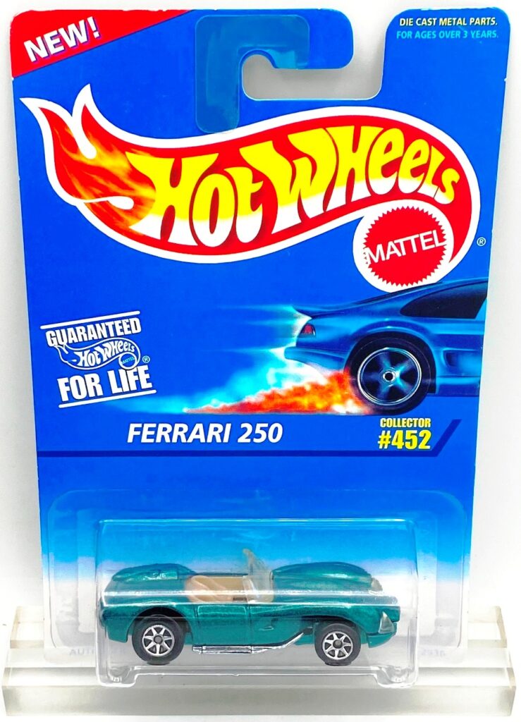 1995 HW CC #452 Ferrari 250 Green (7-Spoke Chrome) (2)