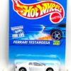 1995 HW CC #497 Ferrari Testarossa Pearl White (Chrome 5-Sp) (1)