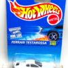 1995 HW CC #497 Ferrari Testarossa Pearl White (Chrome 5-Sp) (2)