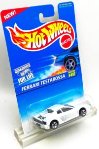 1995 HW CC #497 Ferrari Testarossa Pearl White (Chrome 5-Sp) (3)