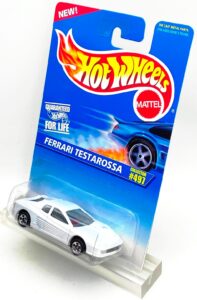 1995 HW CC #497 Ferrari Testarossa Pearl White (Chrome 5-Sp) (4)