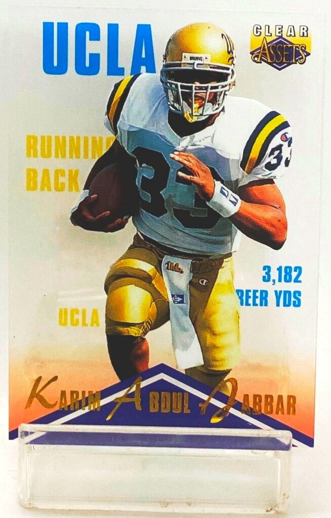 1996 Assets NFL Karim Abdul-Jabbar RC #50 (1)