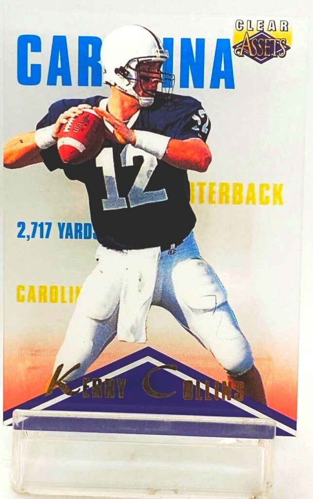 1996 Assets NFL Kerry Collins #37 (1)
