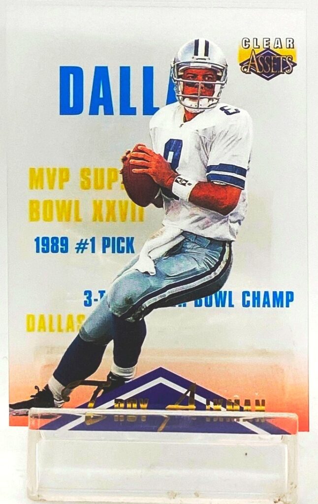 1996 Assets NFL Troy Aikman #40 (1)