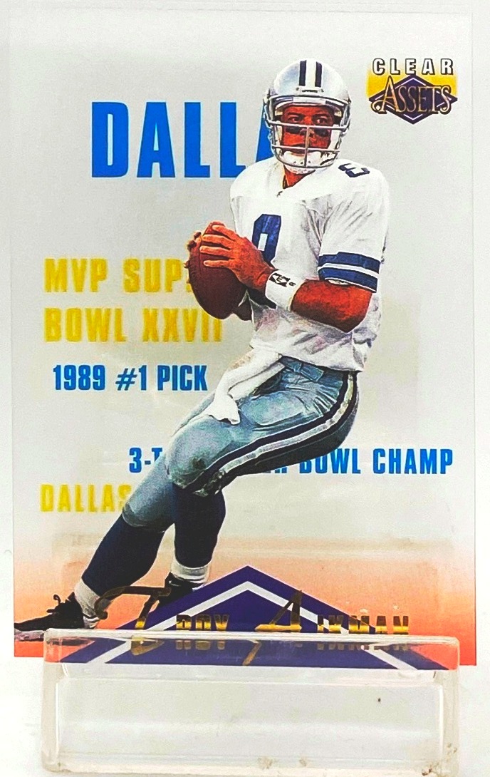 1996 Assets NFL Troy Aikman #40 (1)