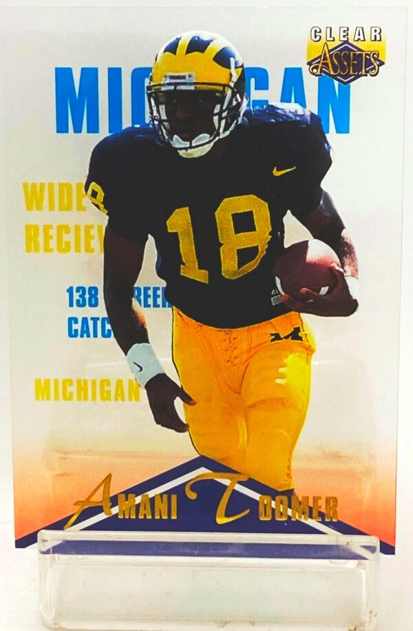 1996 Clear Assets NFL Amani Toomer RC #45 (1)