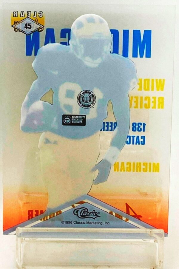 1996 Clear Assets NFL Amani Toomer RC #45 (2)