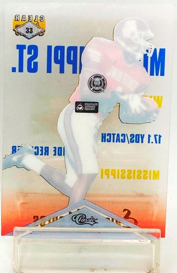 1996 Clear Assets NFL Eric Moulds RC#33 (2) 1996 Clear Assets NFL Eric Moulds RC#33 (2)