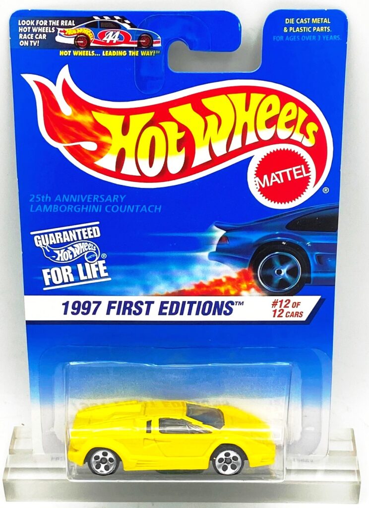 1997 HW CC #510 25th Ann. Lamborghini Countach (5-Hole) (2)