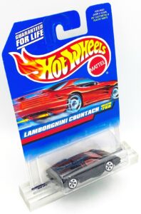 1997 HW CC #768 Lamborghini Countach Black (5-Spoke) (3)