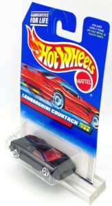 1997 HW CC #768 Lamborghini Countach Black (5-Spoke) (4)