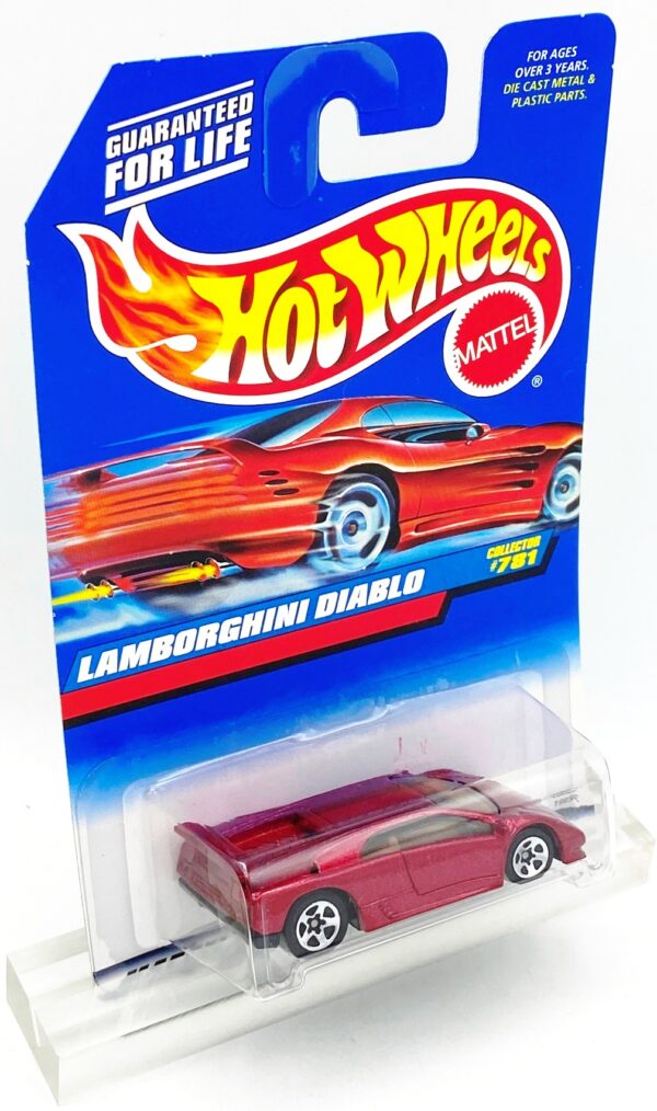 1997 HW CC #781 Lamborghini Diablo Red (5-Spoke) (3)
