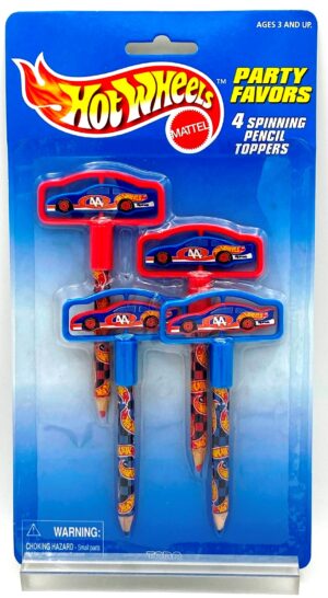 1997 HW Party Favors 4-Spinning Pencil Toppers (1)