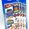 1997 HW Party Favors 4-Stickers Sheets (3) 1997 HW Party Favors 4-Stickers Sheets (3)
