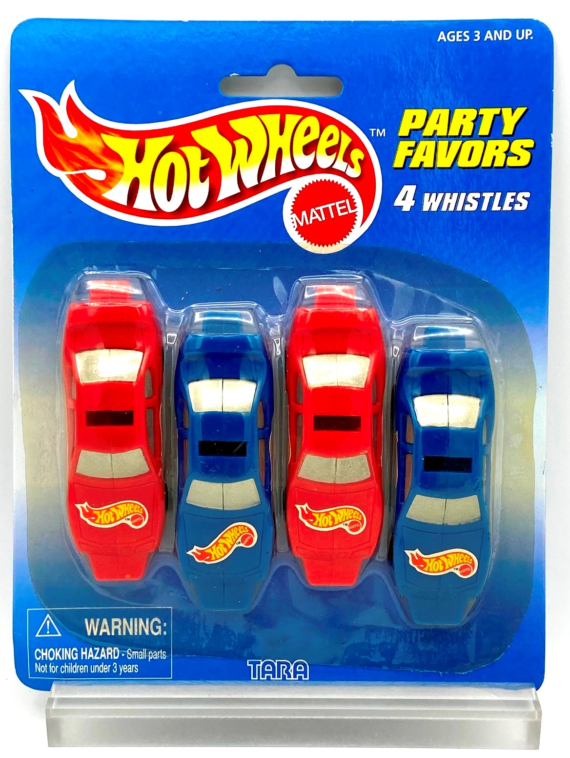1997 HW Party Favors 4-Whistles-Vehicle (1)