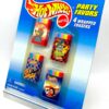 1997 HW Party Favors 4-Wrapped Erasers Multi-Color (4) 1997 HW Party Favors 4-Wrapped Erasers Multi-Color (4)