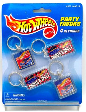 1997 Hot Wheels Party Favors 4-Keyrings (1)
