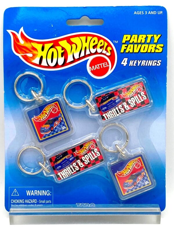 1997 Hot Wheels Party Favors 4-Keyrings (1) 1997 Hot Wheels Party Favors 4-Keyrings (1)