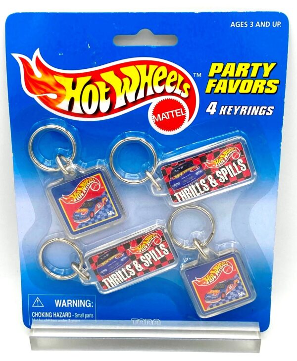 1997 Hot Wheels Party Favors 4-Keyrings (2) 1997 Hot Wheels Party Favors 4-Keyrings (2)