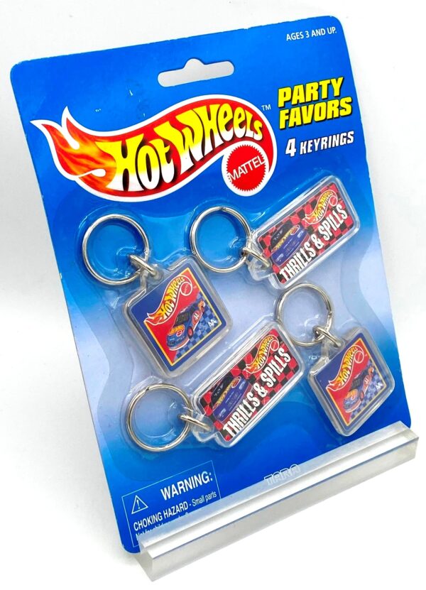 1997 Hot Wheels Party Favors 4-Keyrings (3) 1997 Hot Wheels Party Favors 4-Keyrings (3)