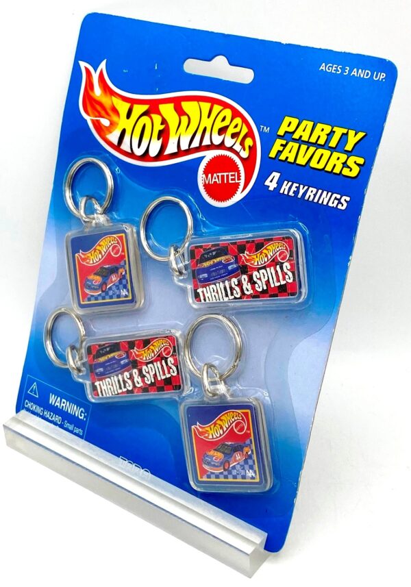 1997 Hot Wheels Party Favors 4-Keyrings (4) 1997 Hot Wheels Party Favors 4-Keyrings (4)