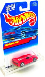1998 HW CC #1120 Ferrari F50 Red (Lic #AA4467D1) (5-Sp) (3)