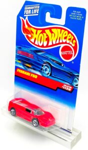 1998 HW CC #1120 Ferrari F50 Red (Lic #AA4467D1) (5-Sp) (4)