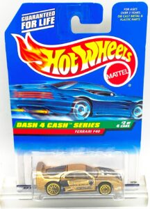 1998 HW CC #722 Ferrari F40 30th Series D4C (Gold Lace) (2)
