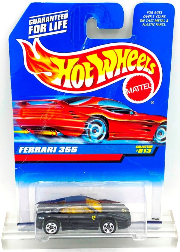 1998 HW CC #813 Ferrari 355 30 Years Damage Black (5-Spoke) (2)
