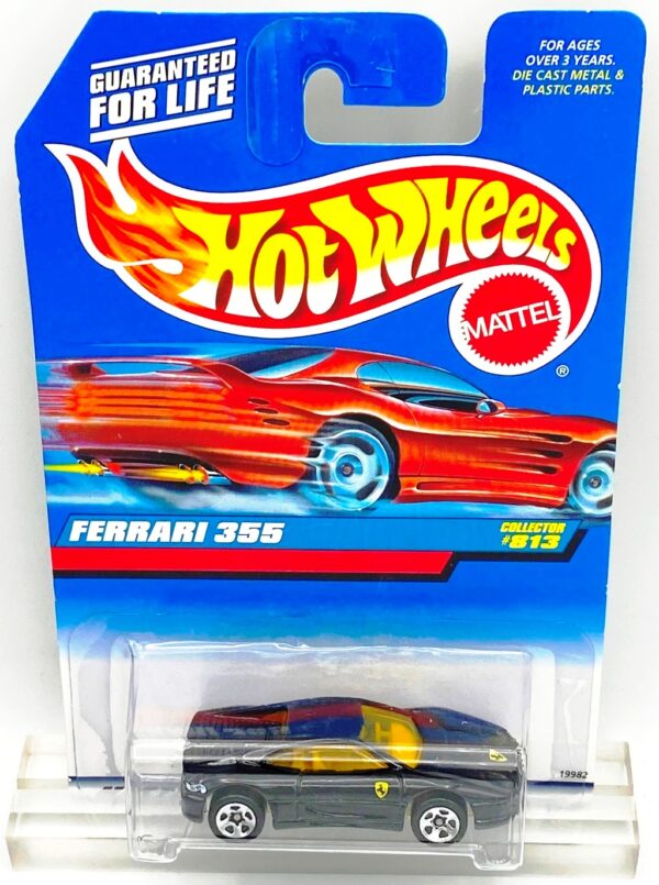 1998 HW CC #813 Ferrari 355 30 Years Series Black (5-Spoke) (2)