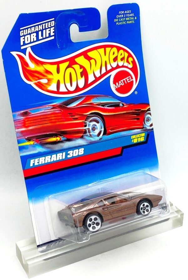 1998 HW CC #816 Ferrari 308 30 Years Series Brown (5-Hole) (3)