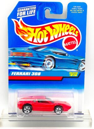 1998 HW CC #816 Ferrari 308 30 Years Series Red (5-Spoke) (1)