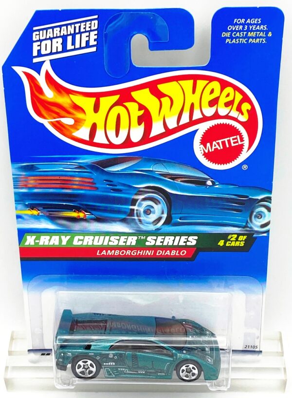 1998 HW CC #946 X-Ray Lamborghini Diablo (5-Spoke) (2)