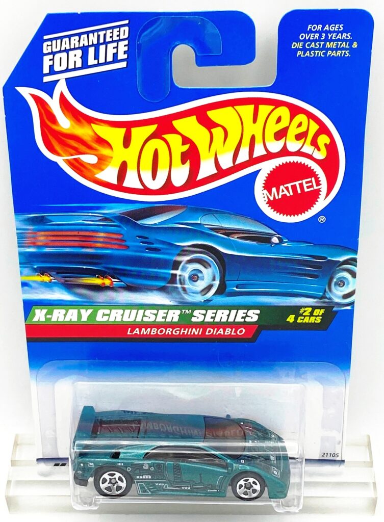 1998 HW CC #946 X-Ray Lamborghini Diablo (5-Spoke) (2)