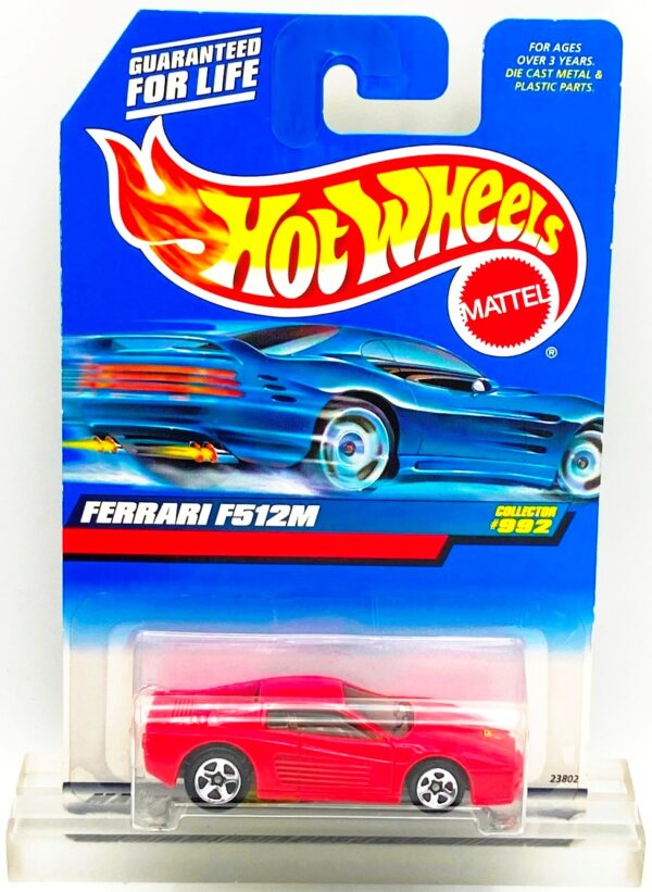 1998 HW CC #992 Ferrari F512M Red (5-Sp) (1) 1998 HW CC #992 Ferrari F512M Red (5-Sp) (1)