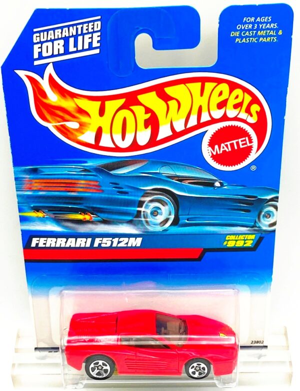 1998 HW CC #992 Ferrari F512M Red (5-Sp) (2) 1998 HW CC #992 Ferrari F512M Red (5-Sp) (2)