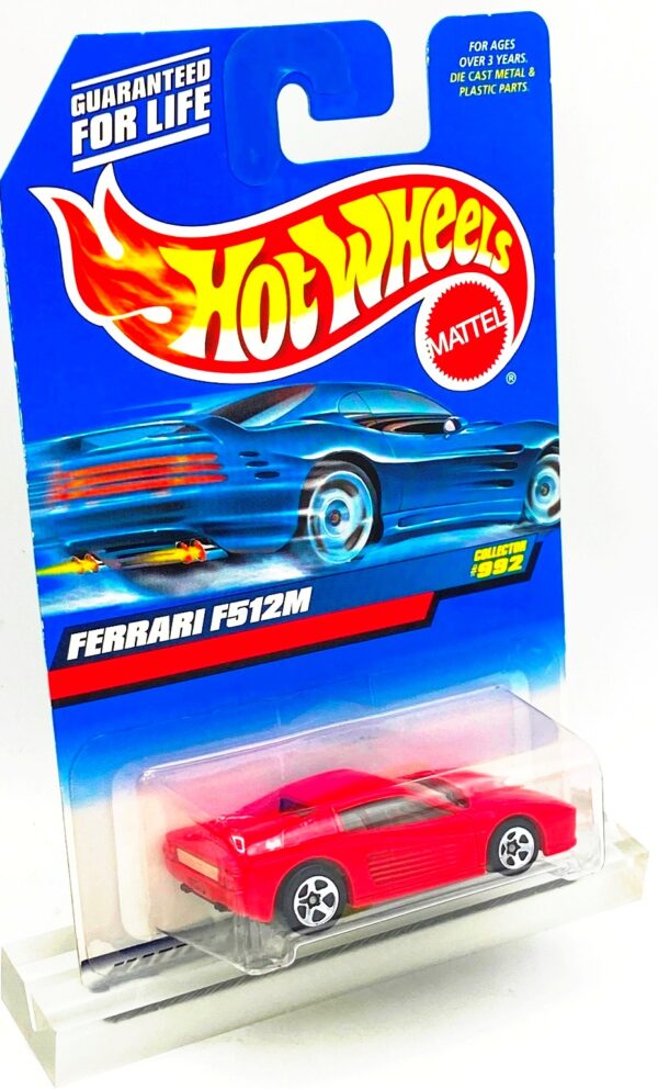 1998 HW CC #992 Ferrari F512M Red (5-Sp) (3) 1998 HW CC #992 Ferrari F512M Red (5-Sp) (3)