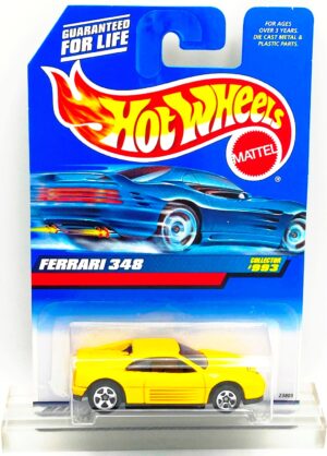 1998 HW CC #993 Ferrari 348 Yellow-Tinted Windows (5-Sp) (1)