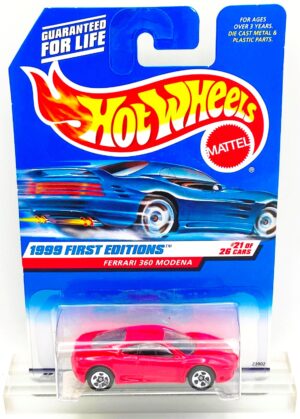1999 HW CC #1113 Ferrari 360 Modena 1st Ed. Red (5-Sp) (1)