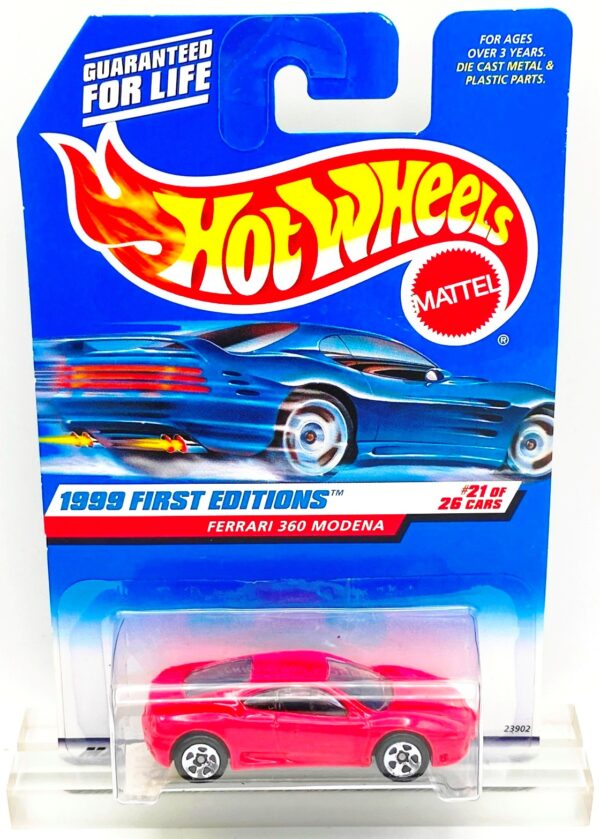1999 HW CC #1113 Ferrari 360 Modena 1st Ed. Red (5-Sp) (1)