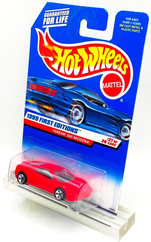 1999 HW CC #1113 Ferrari 360 Modena 1st Ed. Red (5-Sp) (4)