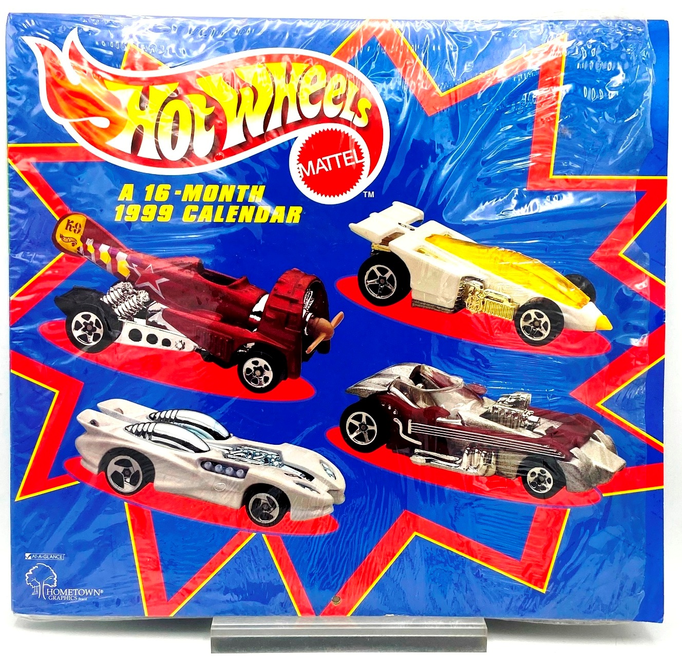 1999 Hot Wheels Collectors 16-Month Calendar (1)