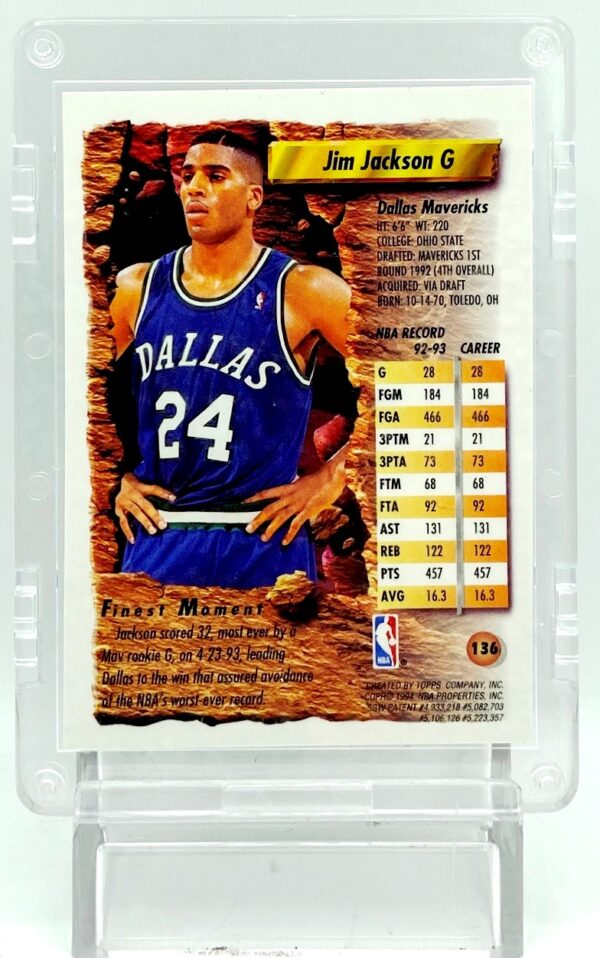 1994 Topps Finest Shawn Kemp Finest Moments ("ERROR CARD #136")