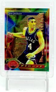 1994 Topps Finest Jim Jackson Moments #136 Front