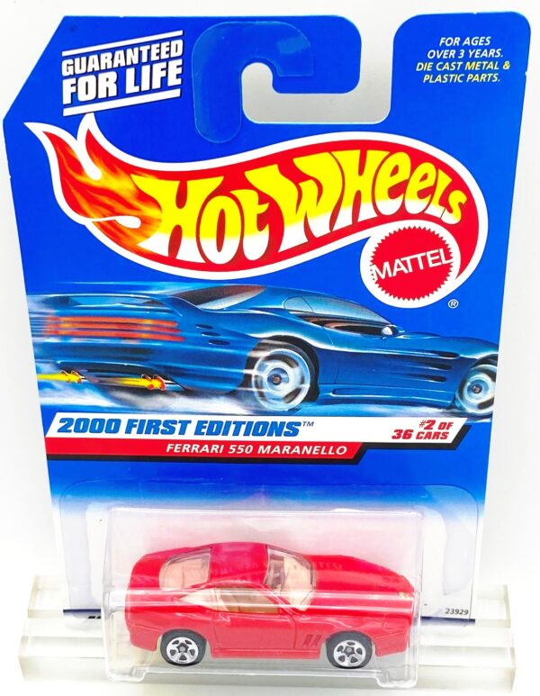 2000 HW CC #062 1St Ferrari 550 Maranello (Lic #AA3729kf) 5S (2)