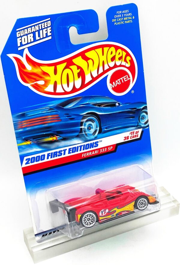 2000 HW CC #071 1St Ed Ferrari 333 SP (Lic #AA2293ZN) (Lace) (3)