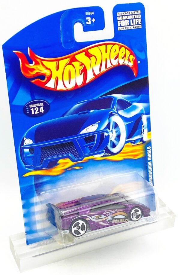 2001 HW CC #124 Lamborghini Diablo Purple (Razor) (3)
