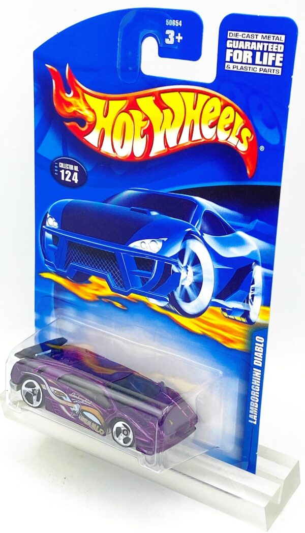 2001 HW CC #124 Lamborghini Diablo Purple (Razor) (4)