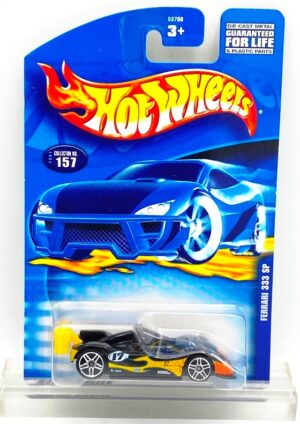 2001 HW CC #157 Ferrari 333 SP Black-Flames (Star) (1)